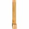Ekena Millwork Eugene Rough Sawn Timber Gable Bracket, Western Red Cedar, 72"W x 45"H x 6"D x 6"F, 15/12 Pitch GBW072X45X0606EUG00RWR - alternate 2